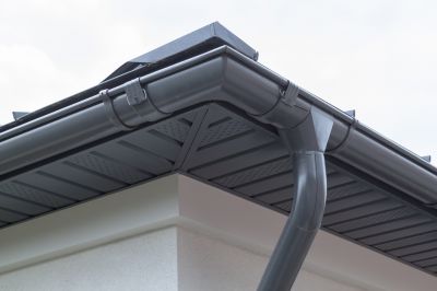 Gutter Cover System on a Commercial Building